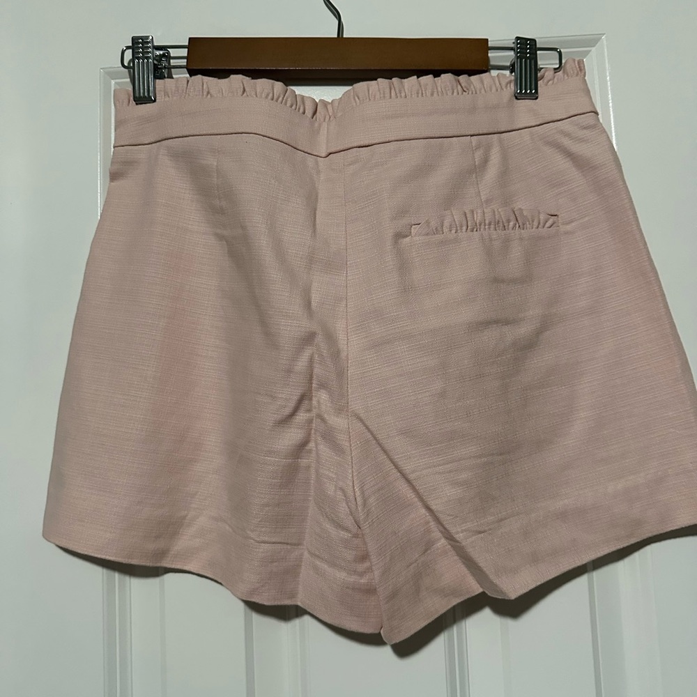 J. Crew size 2 Ruffle Short in Blush - Picture 2 of 2